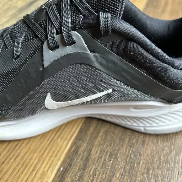 Nike Winflo 8 Black White Running Shoes Womens Size 8.5 DD9291-001 Lightweight - Picture 6 of 9